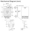 WNFT-237ACN(BT) Mechanical Diagram